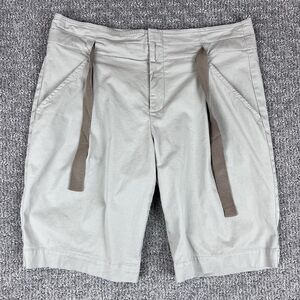 Vince Shorts Womens Six Khaki Chino Pleated Classic Preppy Everyday Capsule